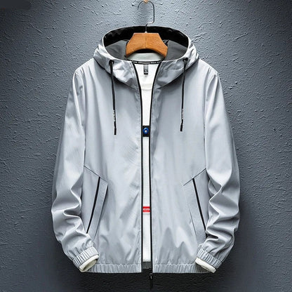 Ravik Lightweight Hooded Windbreaker Jacket