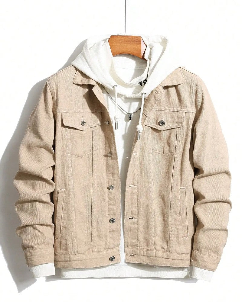 Ravine Relaxed Twill Hooded Jacket