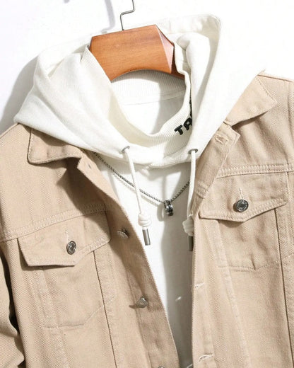 Ravine Relaxed Twill Hooded Jacket