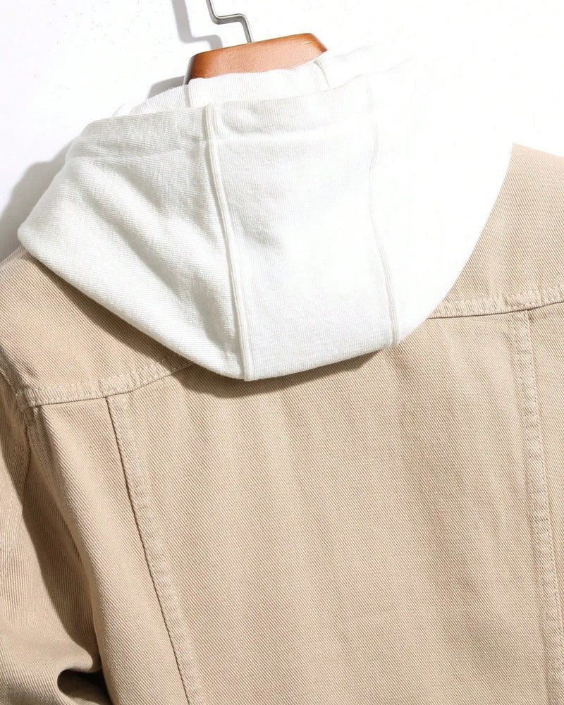Ravine Relaxed Twill Hooded Jacket
