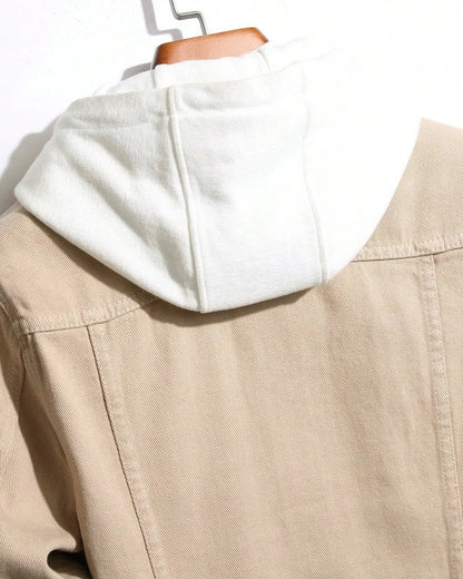 Ravine Relaxed Twill Hooded Jacket