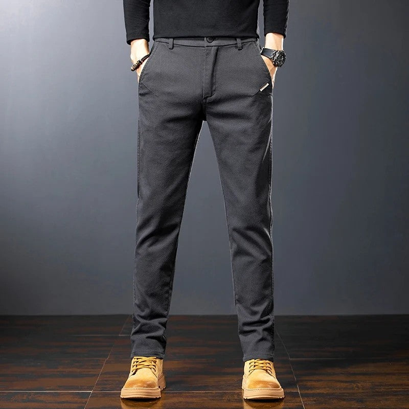 Ravino Relaxed Tapered Stretch Pants