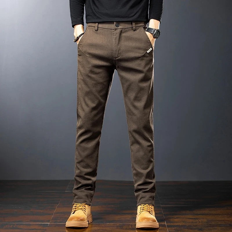 Ravino Relaxed Tapered Stretch Pants
