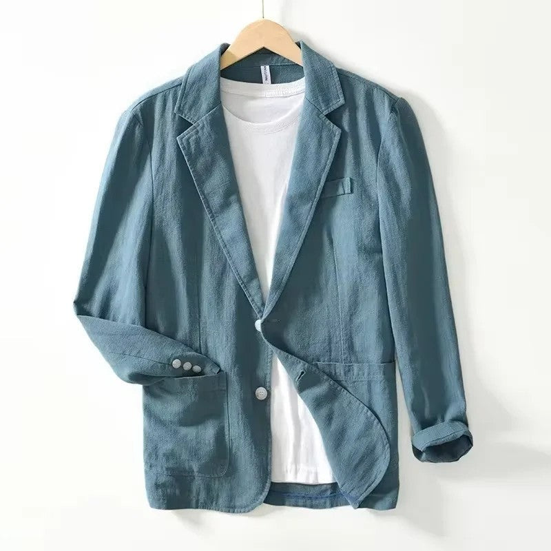 Renard Relaxed Lightweight Linen Blazer