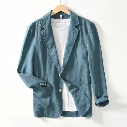 Renard Relaxed Lightweight Linen Blazer