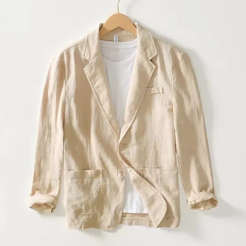 Renard Relaxed Lightweight Linen Blazer