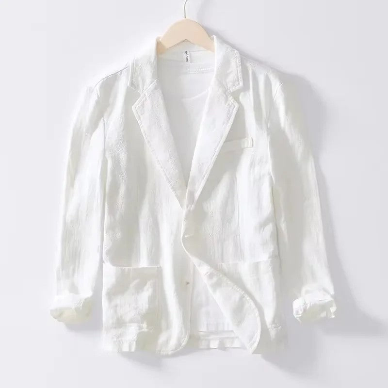 Renard Relaxed Lightweight Linen Blazer