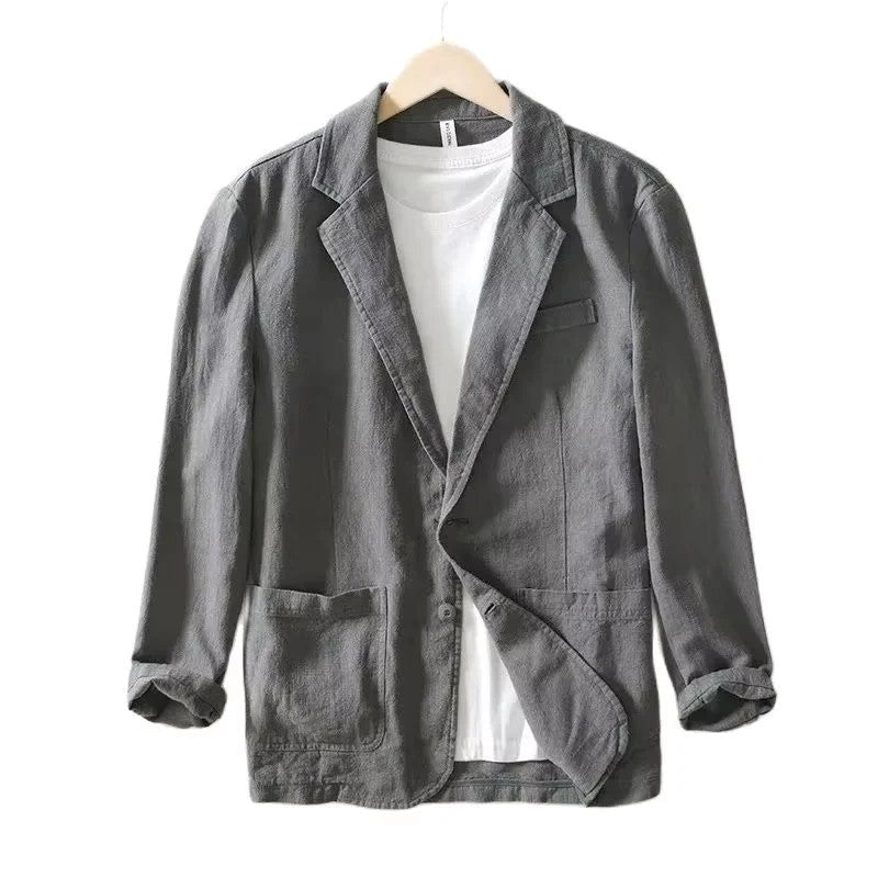 Renard Relaxed Lightweight Linen Blazer