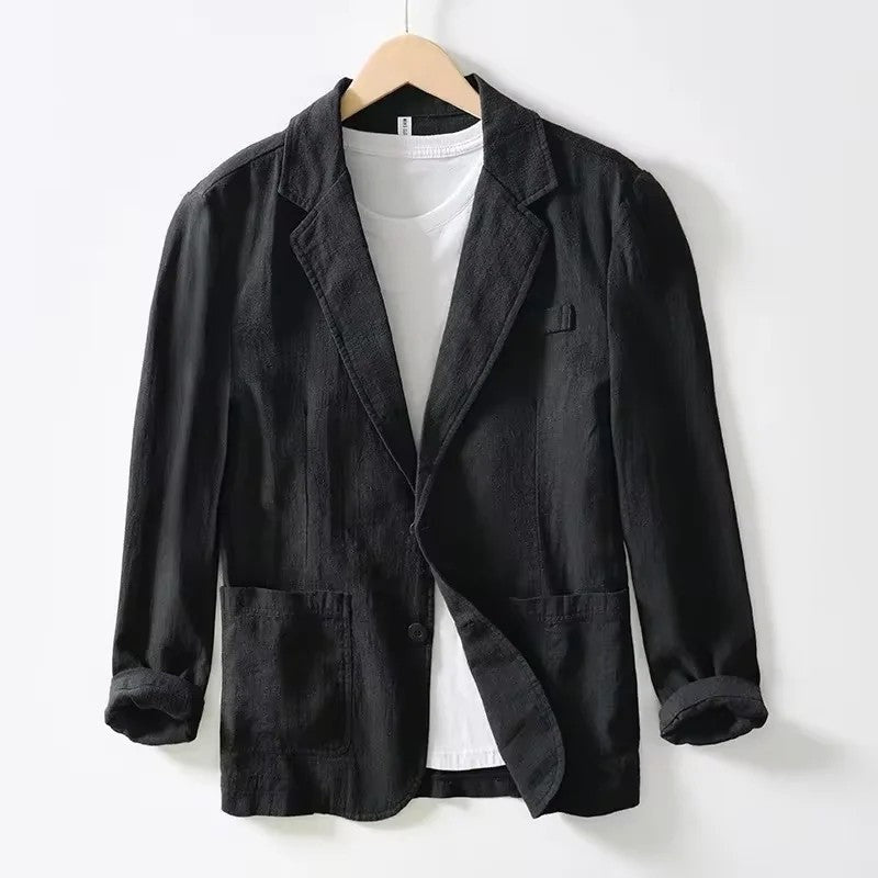 Renard Relaxed Lightweight Linen Blazer