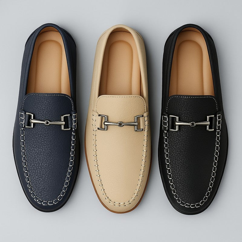 Renzo Pebbled Driver Moccasin Loafer