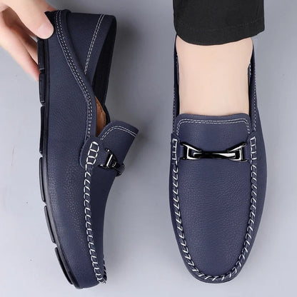 Renzo Pebbled Driver Moccasin Loafer