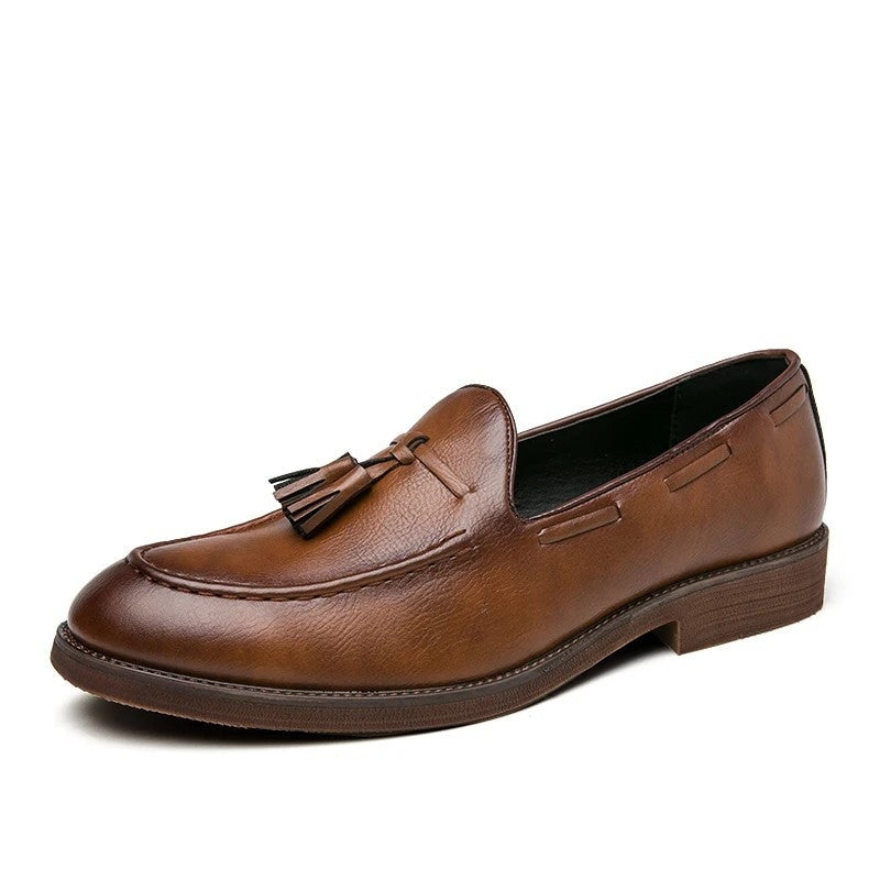 Rivaro Tassel Leather Loafer Shoe