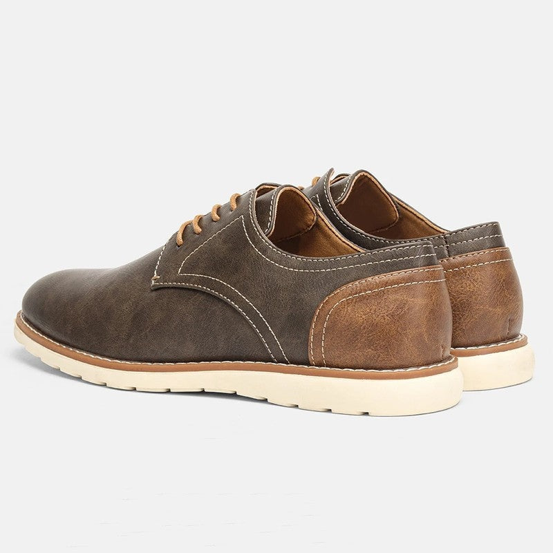 Rovino Relaxed Low-Top Derby Shoes