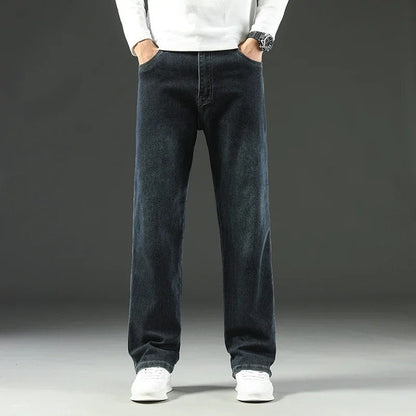 Vardon Relaxed Straight Leg Denim Jeans